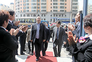 綠之韻集團胡國安董事長赴黑龍江、遼寧市場考察指導(dǎo)工作