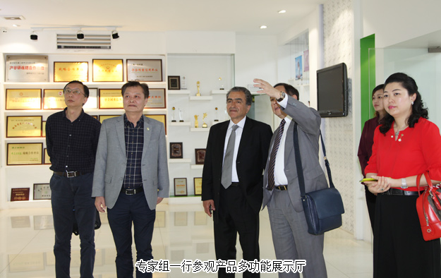 美國富華證券投資集團董事會主席賀臺華等一行蒞臨綠之韻參觀考察