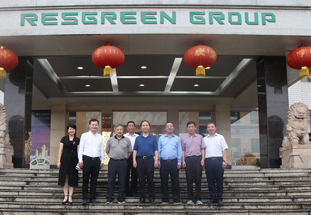 湖南省人大常委會副主任陳君文、王柯敏一行蒞臨綠之韻調(diào)研