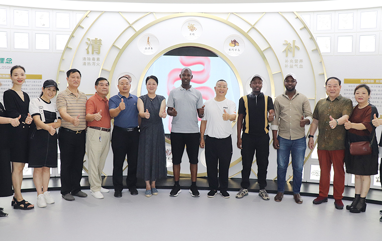 非洲商業(yè)考察團到訪綠之韻中心，共探中非健康產業(yè)合作新機遇